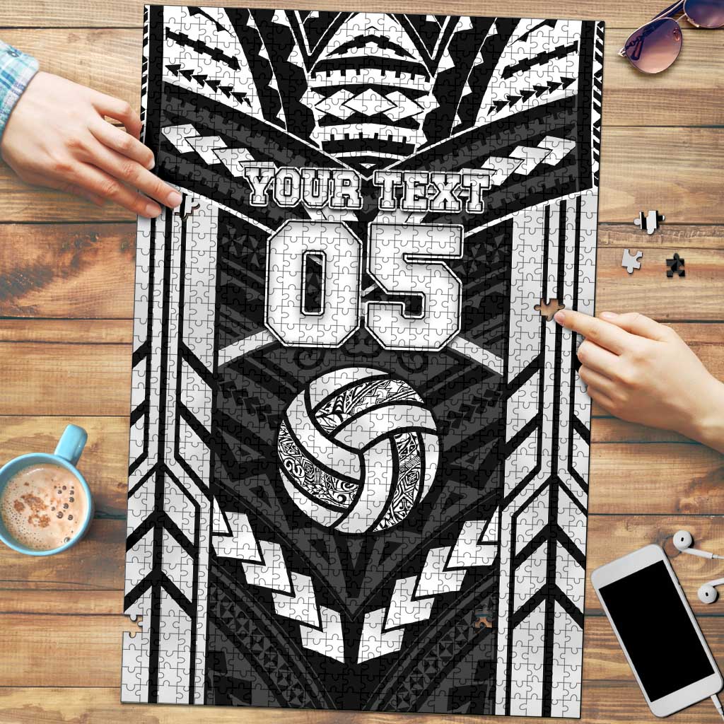 Custom Polynesia Beach Volleyball Puzzle Polynesian Tribal Pattern - Polynesian Pride