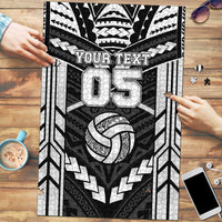 Custom Polynesia Beach Volleyball Puzzle Polynesian Tribal Pattern - Polynesian Pride