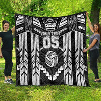 Custom Polynesia Beach Volleyball Quilt Polynesian Tribal Pattern - Polynesian Pride