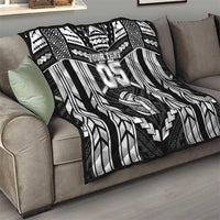 Custom Polynesia Beach Volleyball Quilt Polynesian Tribal Pattern - Polynesian Pride