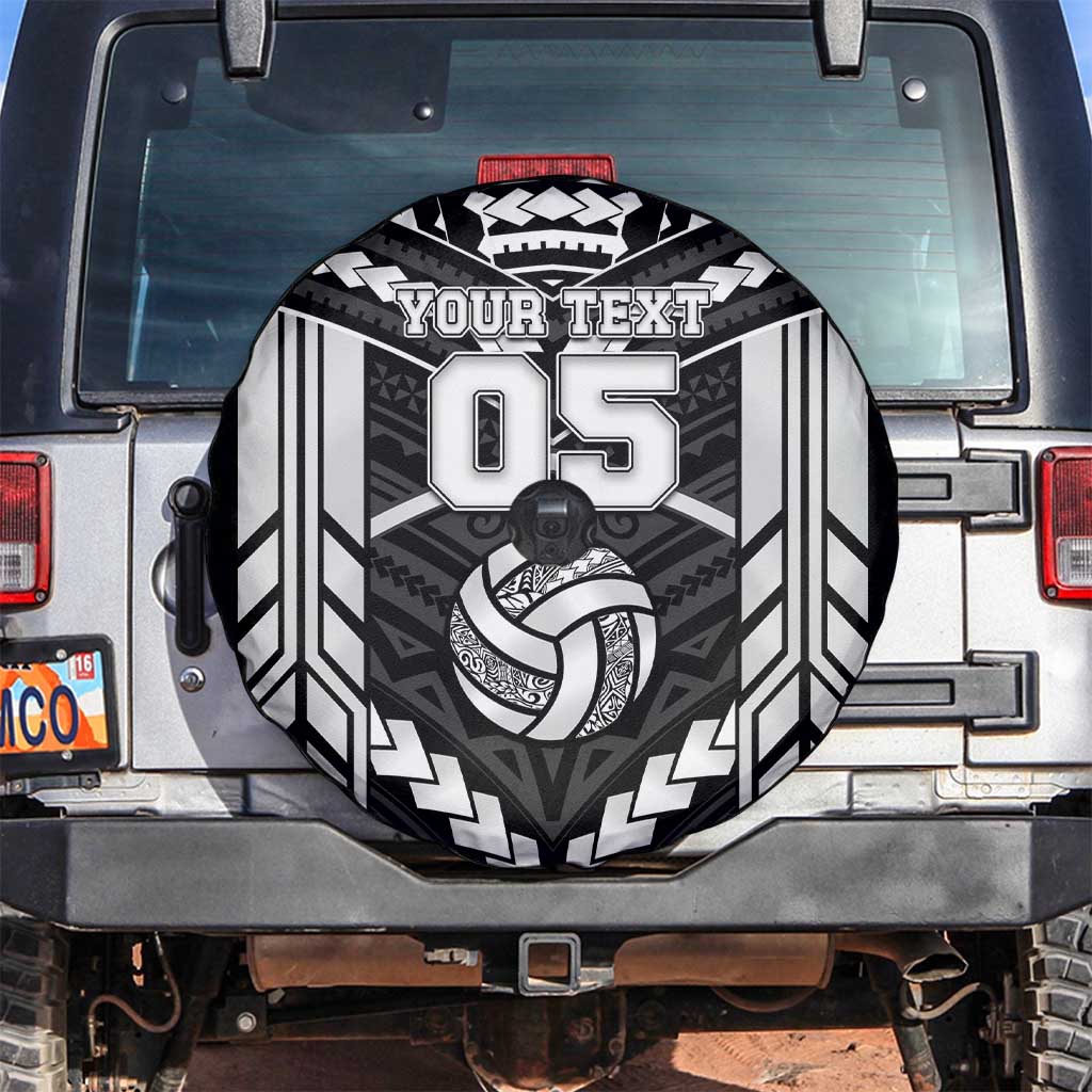 Custom Polynesia Beach Volleyball Spare Tire Cover Polynesian Tribal Pattern - Polynesian Pride