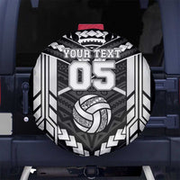 Custom Polynesia Beach Volleyball Spare Tire Cover Polynesian Tribal Pattern - Polynesian Pride