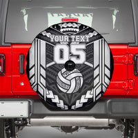 Custom Polynesia Beach Volleyball Spare Tire Cover Polynesian Tribal Pattern - Polynesian Pride