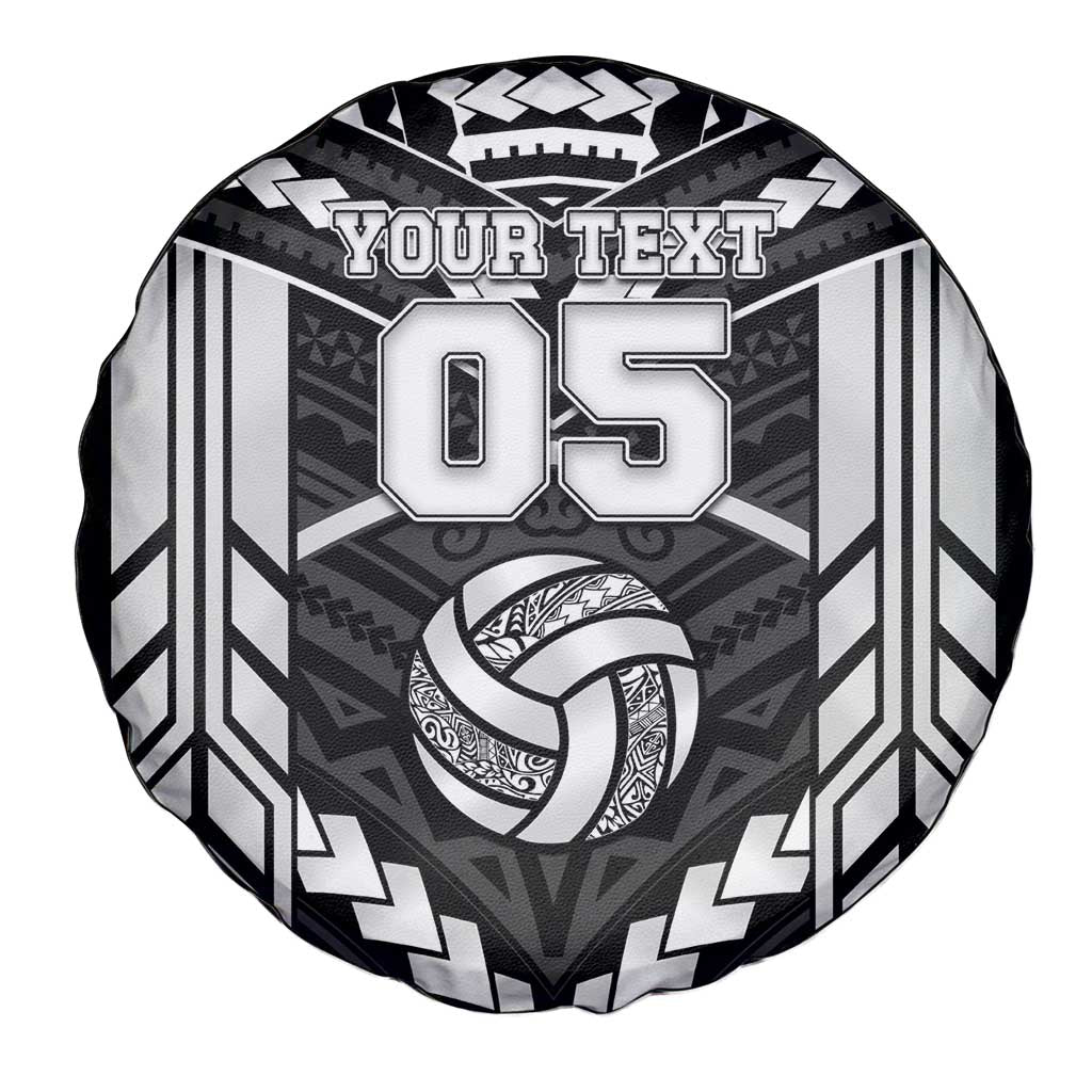 Custom Polynesia Beach Volleyball Spare Tire Cover Polynesian Tribal Pattern - Polynesian Pride