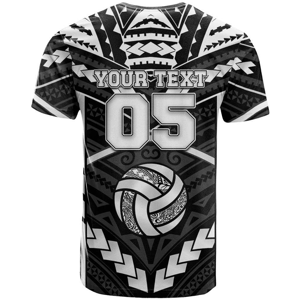 Custom Polynesia Beach Volleyball T Shirt Polynesian Tribal Pattern LT05 - Polynesian Pride