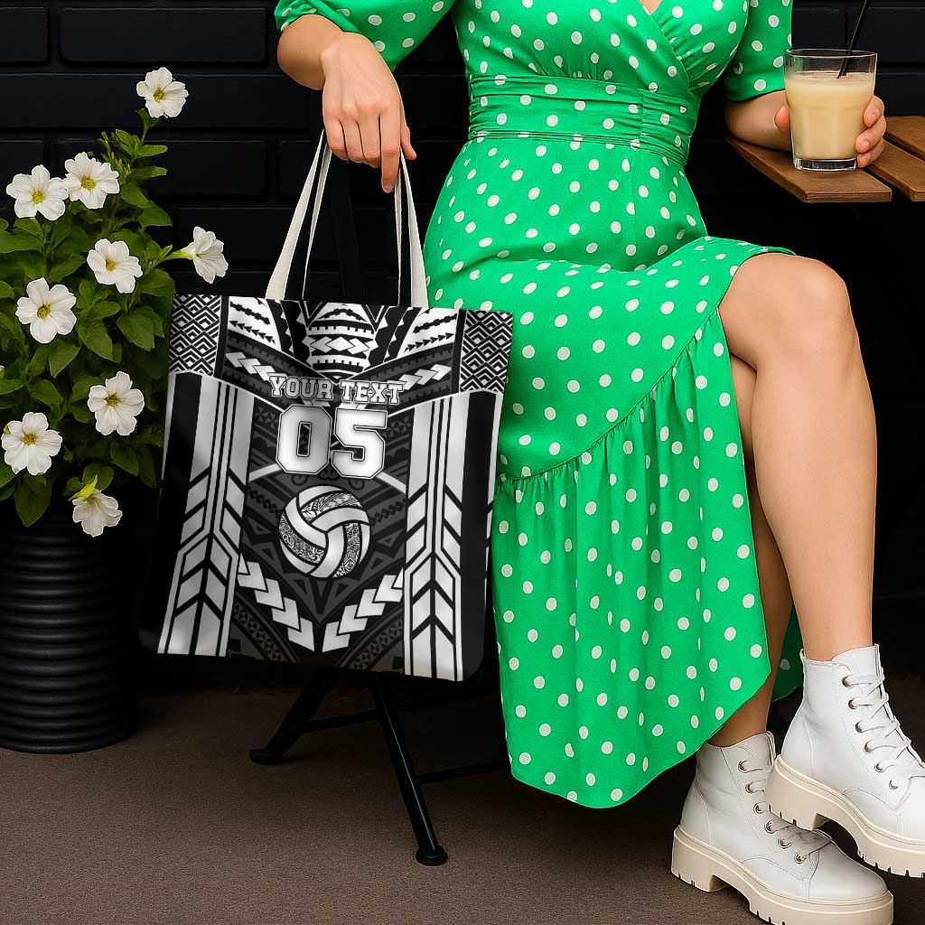 Custom Polynesia Beach Volleyball Tote Bag Polynesian Tribal Pattern LT05 - Polynesian Pride