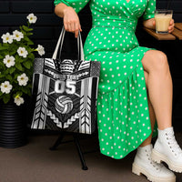 Custom Polynesia Beach Volleyball Tote Bag Polynesian Tribal Pattern LT05 - Polynesian Pride