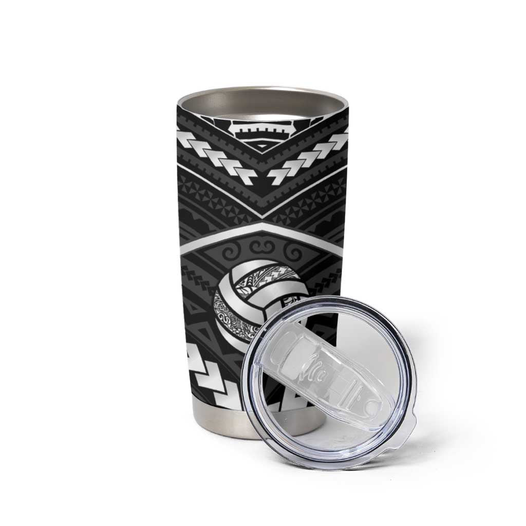 Custom Polynesia Beach Volleyball Tumbler Cup Polynesian Tribal Pattern LT05 - Polynesian Pride