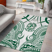 Hawaii Volleyball Area Rug Polynesian Pattern - Polynesian Pride