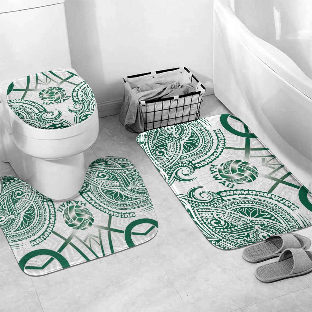 Hawaii Volleyball Bathroom Set Polynesian Pattern - Polynesian Pride