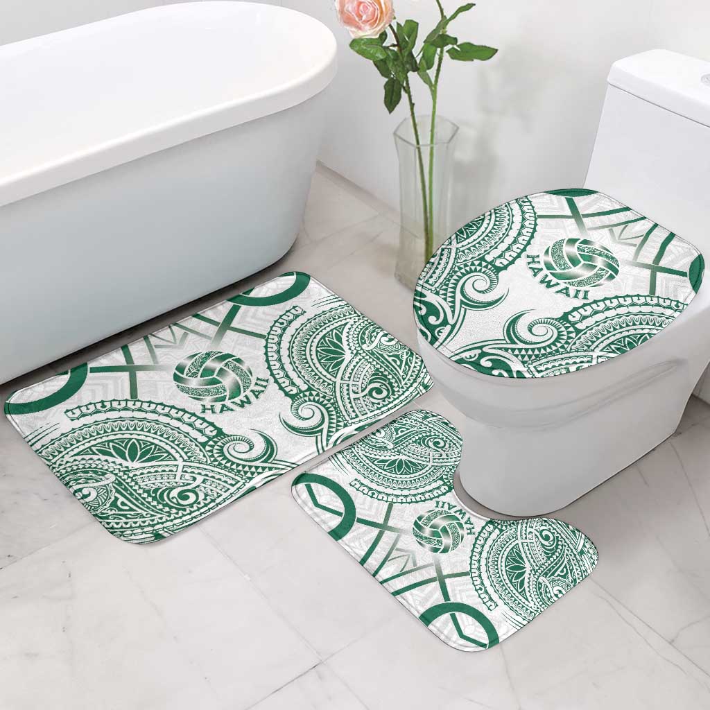 Hawaii Volleyball Bathroom Set Polynesian Pattern - Polynesian Pride