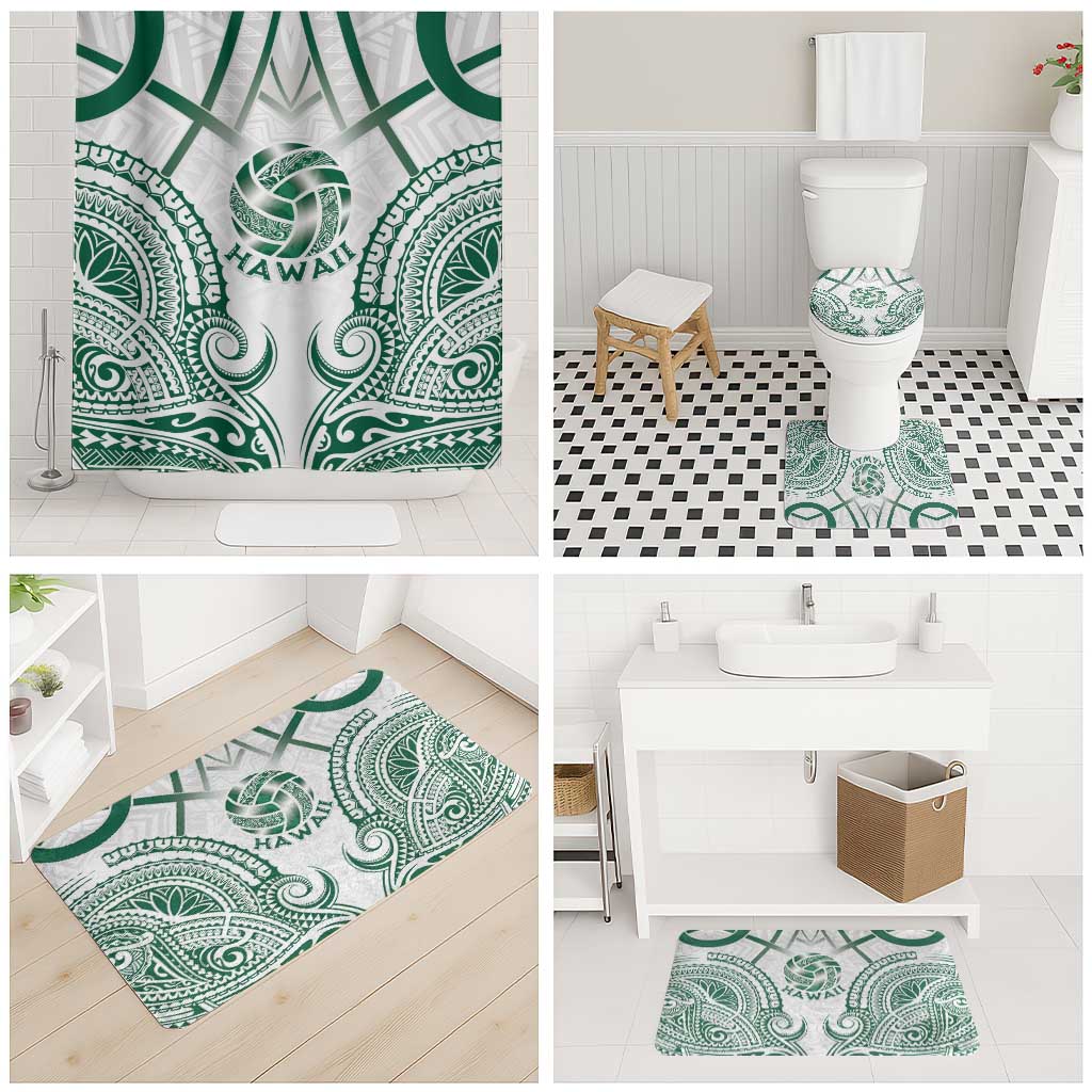 Hawaii Volleyball Bathroom Set Polynesian Pattern - Polynesian Pride