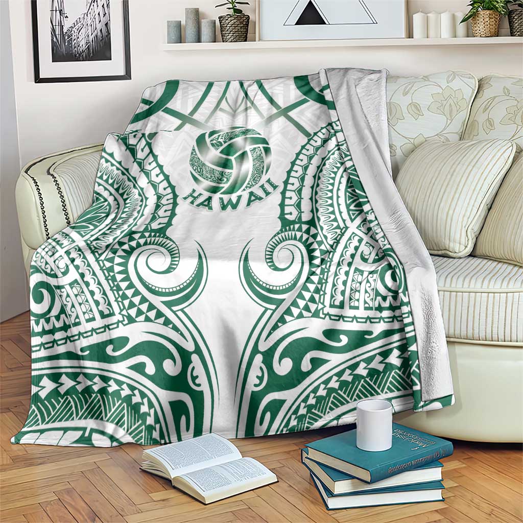 Hawaii Volleyball Blanket Polynesian Pattern - Polynesian Pride