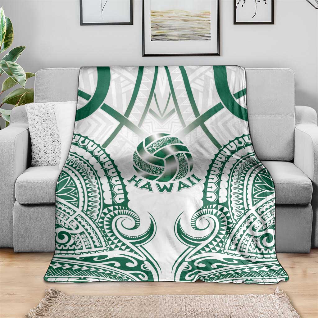 Hawaii Volleyball Blanket Polynesian Pattern - Polynesian Pride