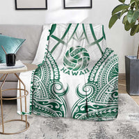 Hawaii Volleyball Blanket Polynesian Pattern - Polynesian Pride