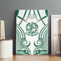 Hawaii Volleyball Canvas Wall Art Polynesian Pattern - Polynesian Pride