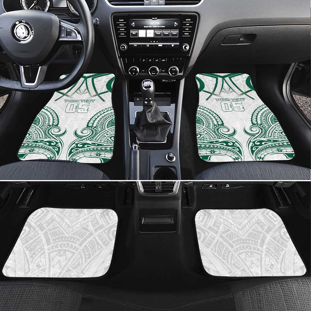 Custom Hawaii Volleyball Car Mats Polynesian Pattern - Polynesian Pride