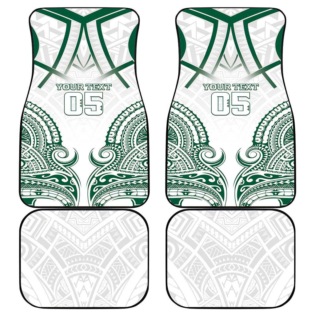 Custom Hawaii Volleyball Car Mats Polynesian Pattern - Polynesian Pride