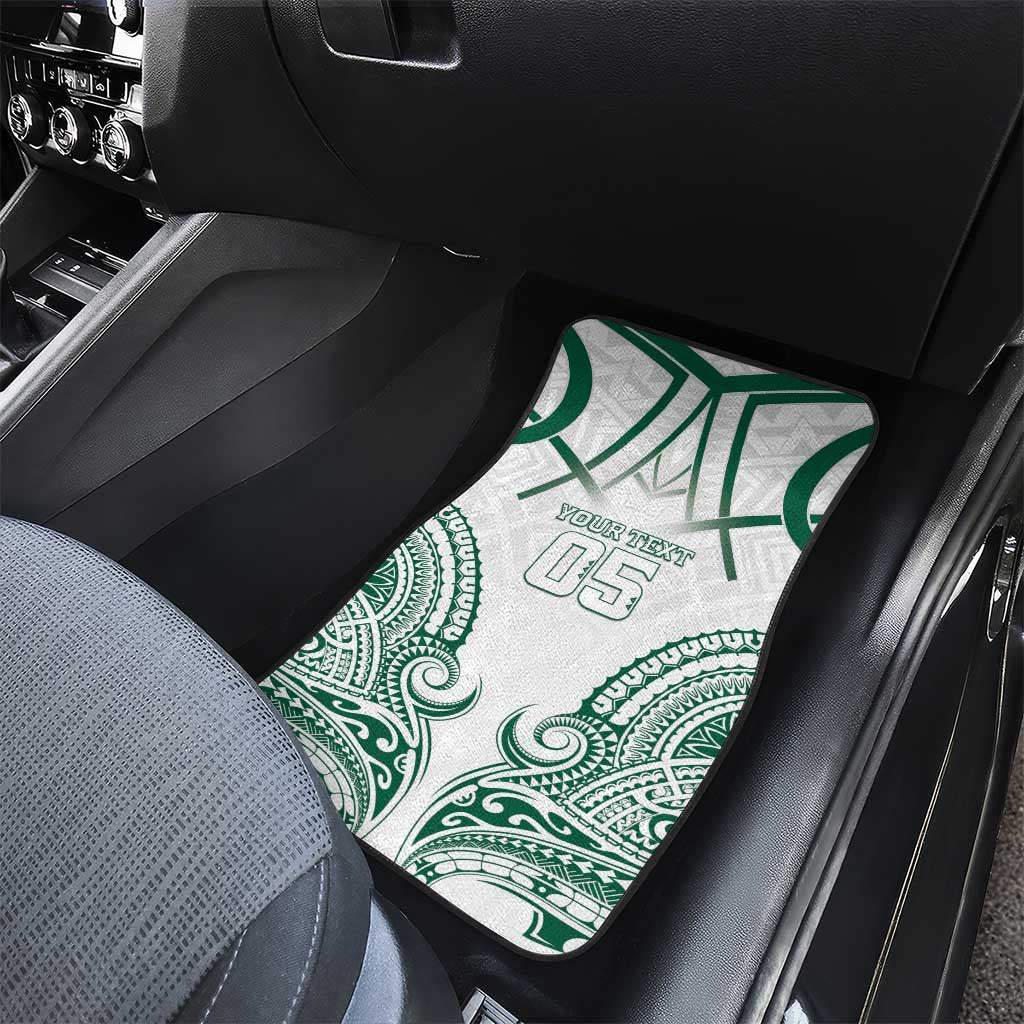 Custom Hawaii Volleyball Car Mats Polynesian Pattern - Polynesian Pride