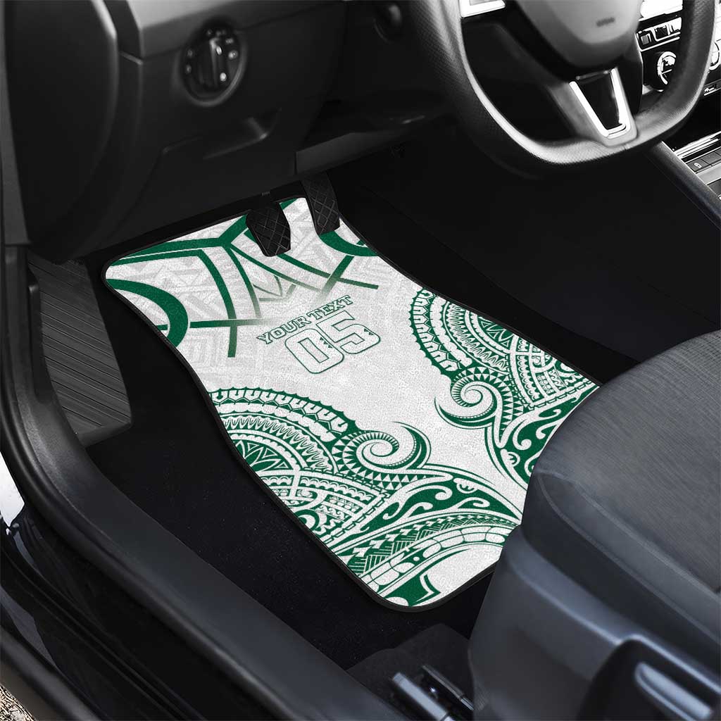 Custom Hawaii Volleyball Car Mats Polynesian Pattern - Polynesian Pride
