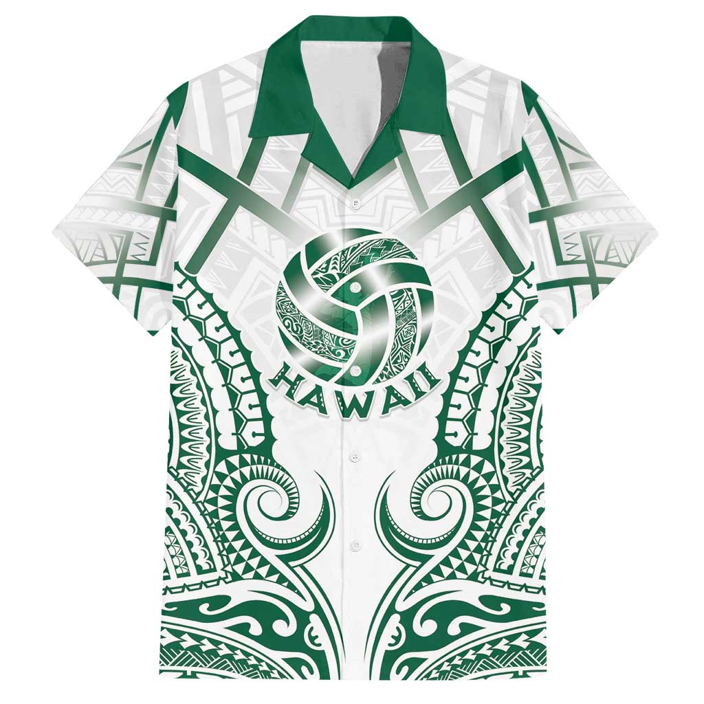 Custom Hawaii Volleyball Family Matching Summer Maxi Dress and Hawaiian Shirt Polynesian Pattern - Polynesian Pride