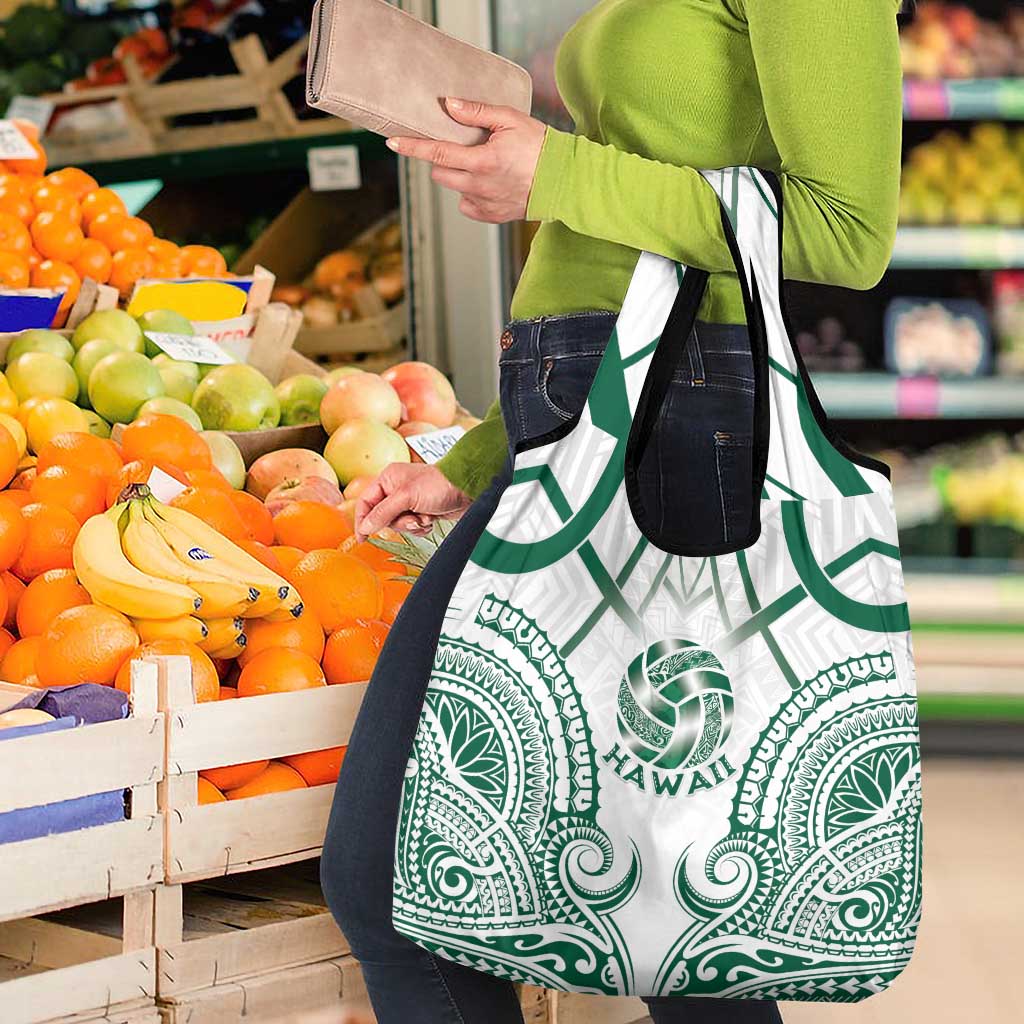Hawaii Volleyball Grocery Bag Polynesian Pattern - Polynesian Pride