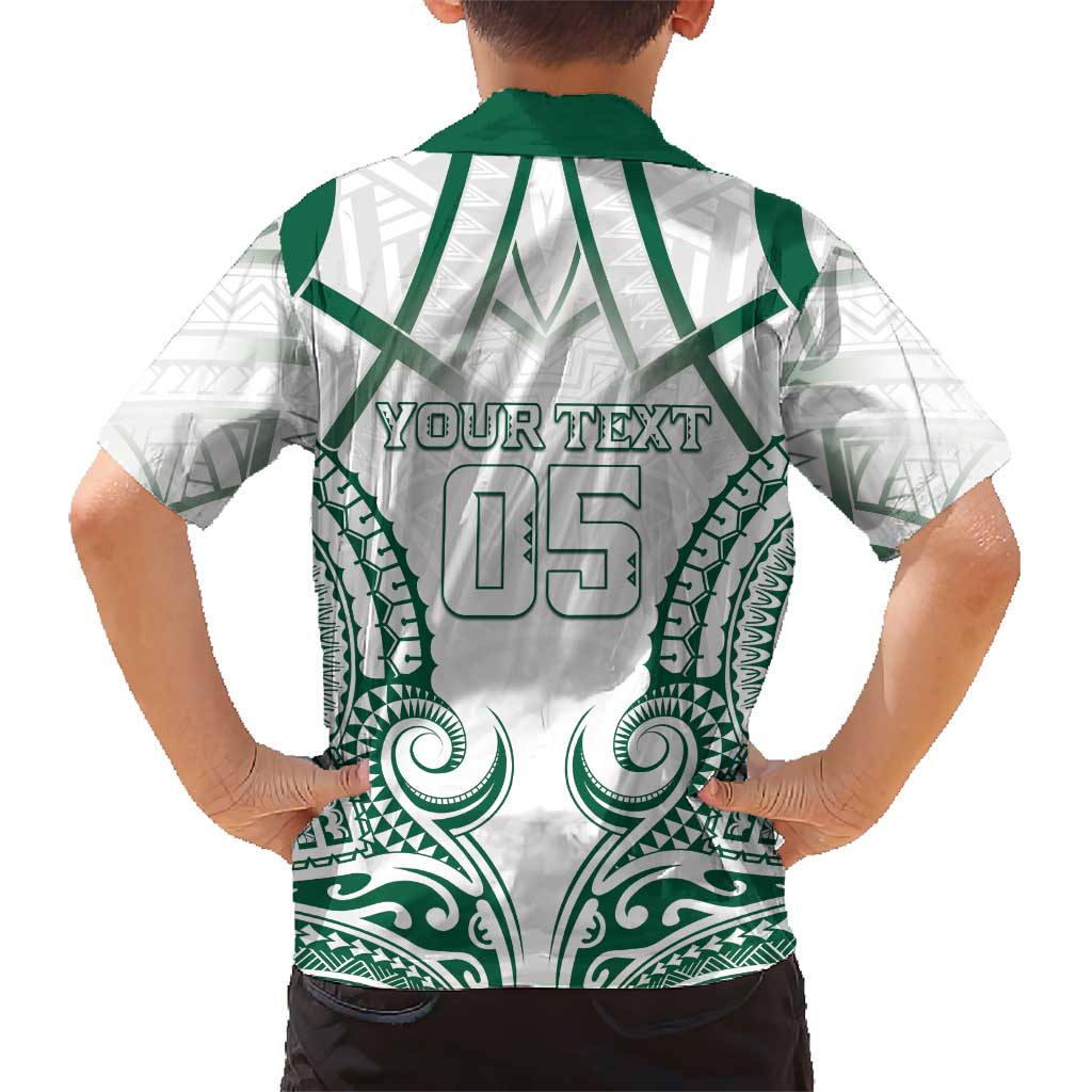 Custom Hawaii Volleyball Kid Hawaiian Shirt Polynesian Pattern LT05 - Polynesian Pride