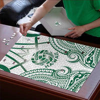 Hawaii Volleyball Puzzle Polynesian Pattern - Polynesian Pride