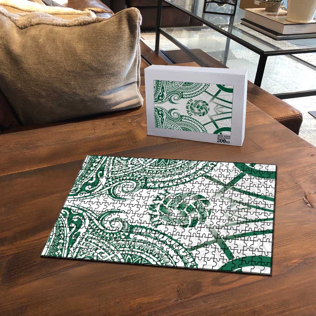 Hawaii Volleyball Puzzle Polynesian Pattern - Polynesian Pride