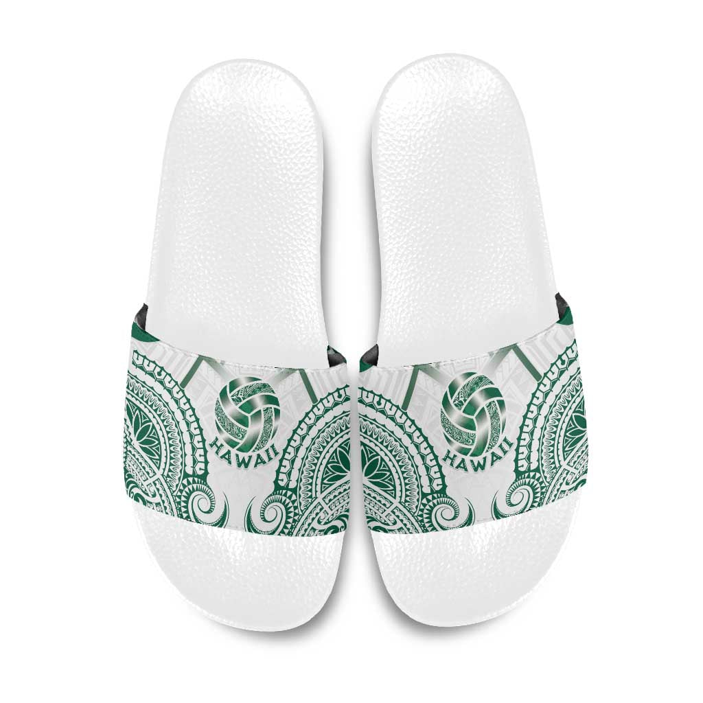 Hawaii Volleyball Slide Sandals Polynesian Pattern - Polynesian Pride