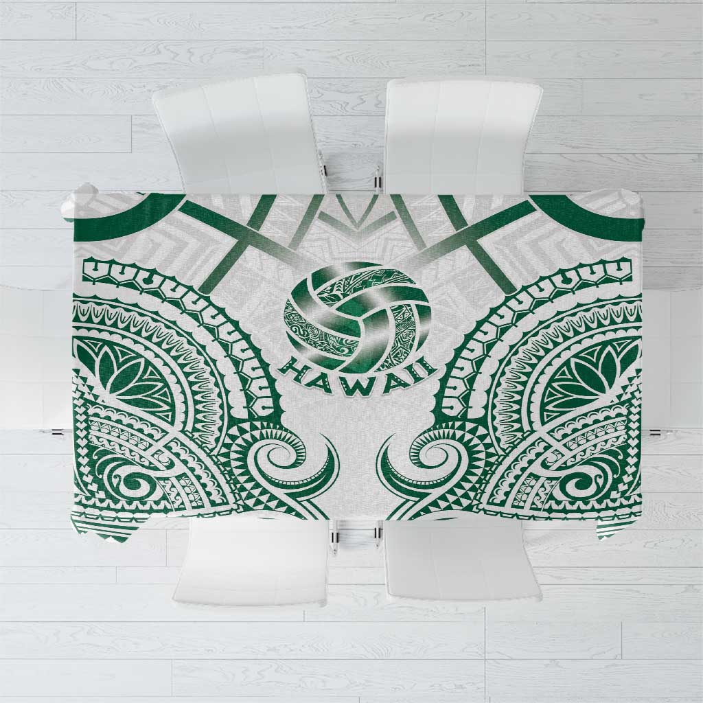 Hawaii Volleyball Tablecloth Polynesian Pattern - Polynesian Pride