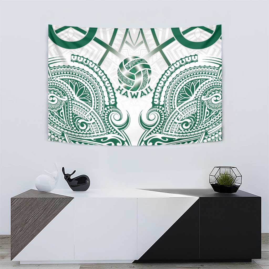 Hawaii Volleyball Tapestry Polynesian Pattern - Polynesian Pride