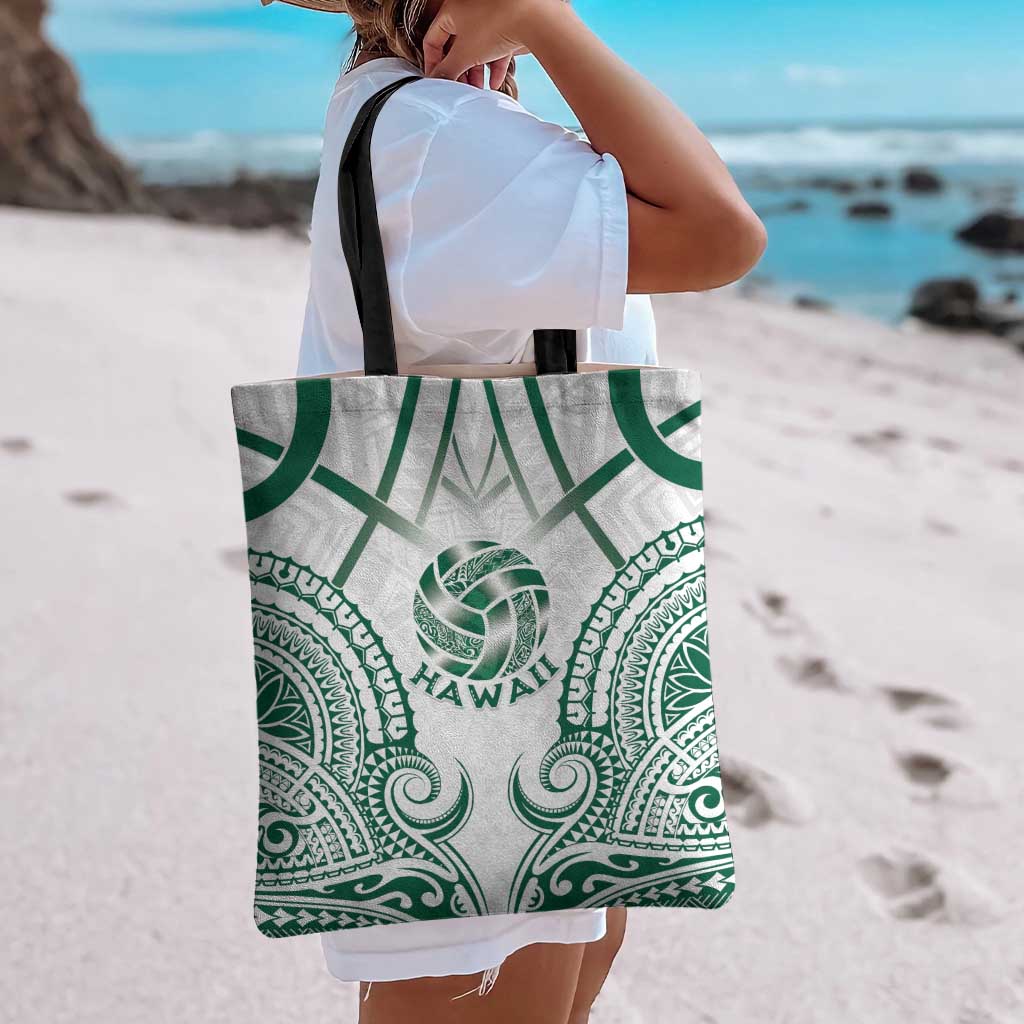 Hawaii Volleyball Tote Bag Polynesian Pattern - Polynesian Pride