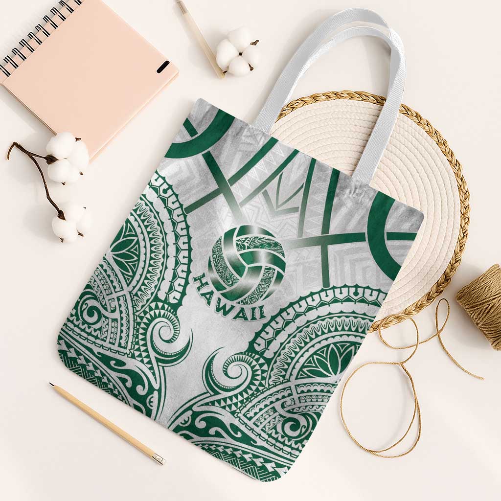 Hawaii Volleyball Tote Bag Polynesian Pattern - Polynesian Pride