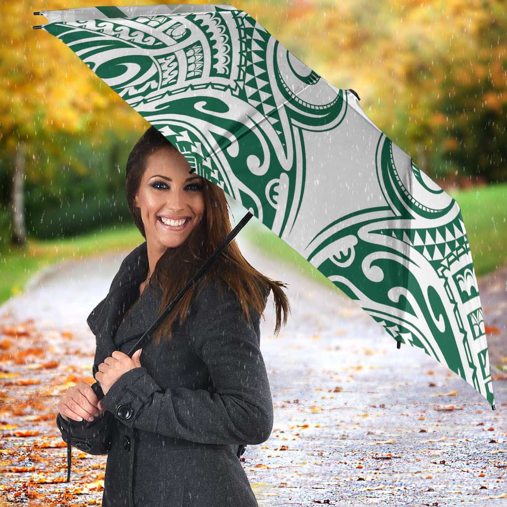 Hawaii Volleyball Umbrella Polynesian Pattern - Polynesian Pride
