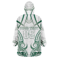 Custom Hawaii Volleyball Wearable Blanket Hoodie Polynesian Pattern - Polynesian Pride