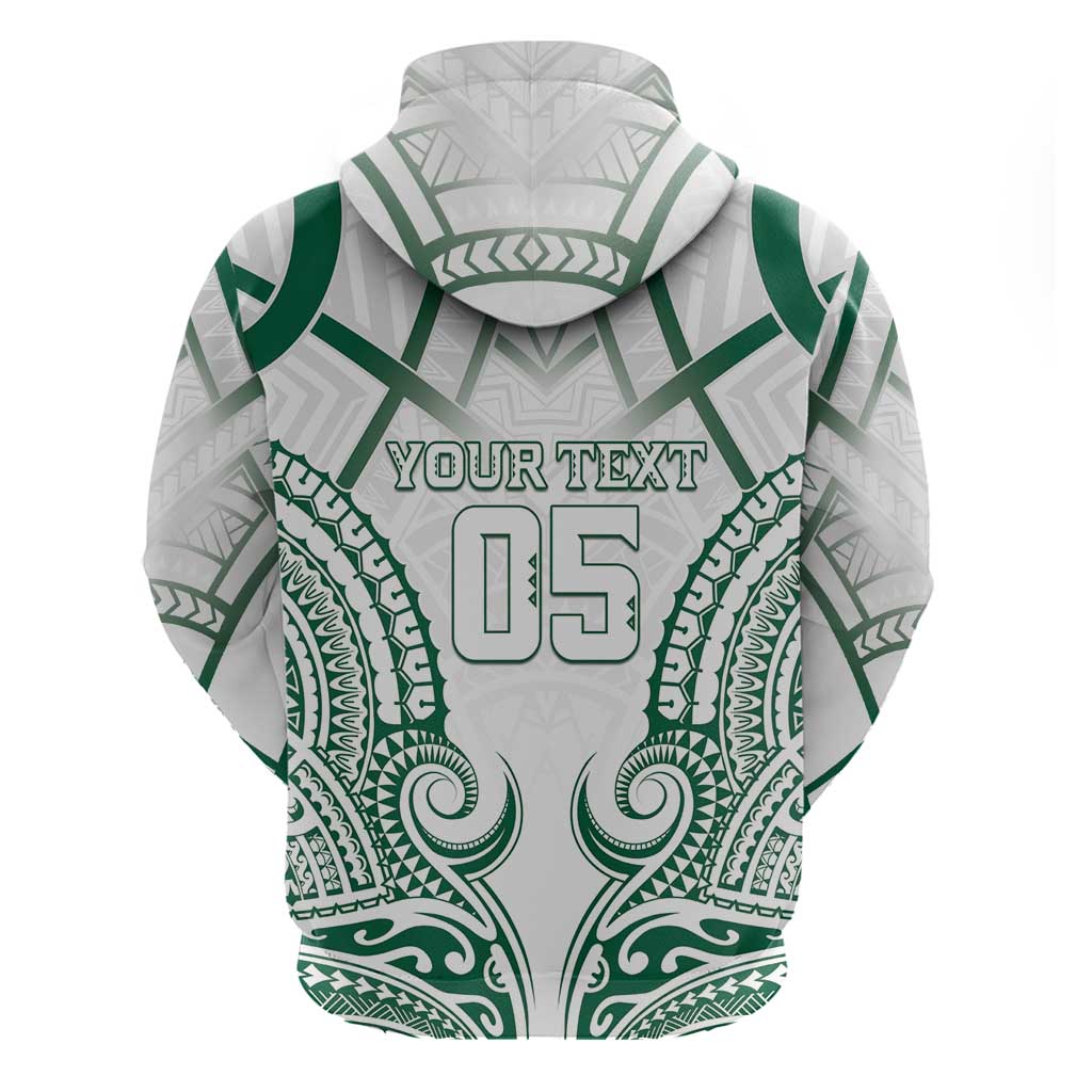 Custom Hawaii Volleyball Zip Hoodie Polynesian Pattern - Polynesian Pride
