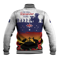 New Zealand And Australia ANZAC Last Post Baseball Jacket