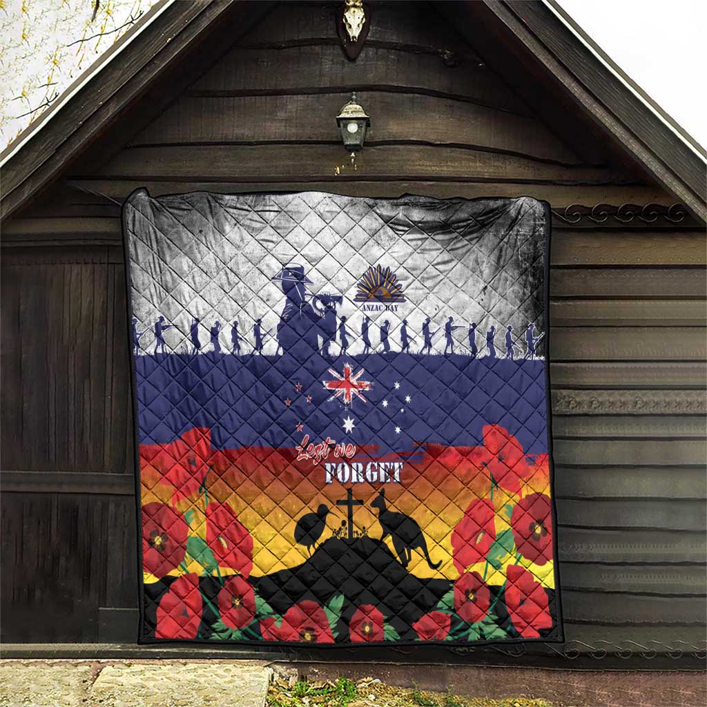 New Zealand And Australia ANZAC Last Post Quilt