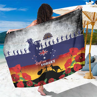 New Zealand And Australia ANZAC Last Post Sarong