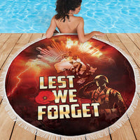 Honouring The ANZAC Spirit Beach Blanket Gallipoli Lest We Forget