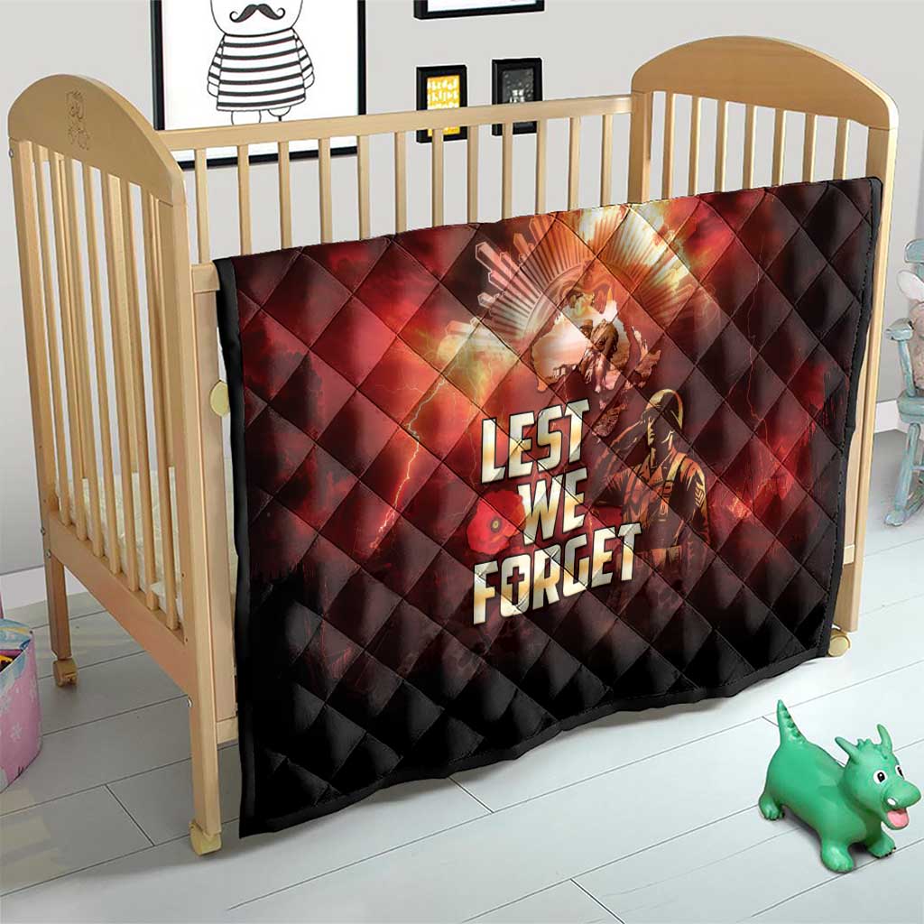 Honouring The ANZAC Spirit Quilt Gallipoli Lest We Forget