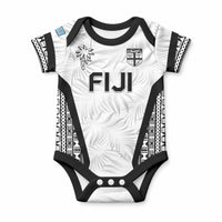 Custom Fiji 2026 Rugby Baby Onesie Fijian Tapa Pattern