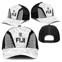 Fiji 2026 Rugby Baseball Net Cap Fijian Tapa Pattern LT05 - Polynesian Pride