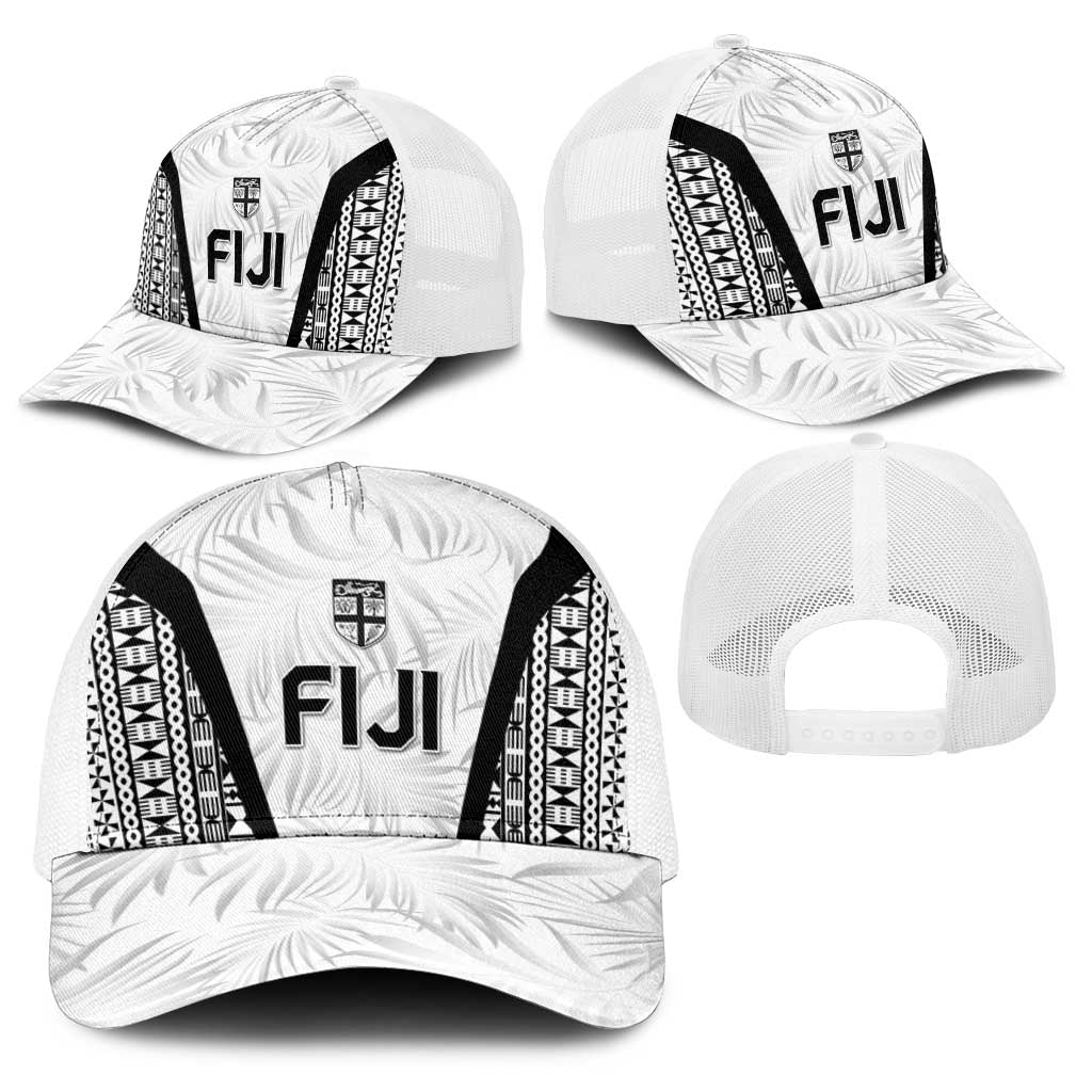 Fiji 2026 Rugby Baseball Net Cap Fijian Tapa Pattern LT05 - Polynesian Pride