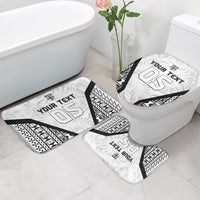 Custom Fiji 2026 Rugby Bathroom Set Fijian Tapa Pattern