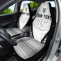 Custom Fiji 2026 Rugby Car Seat Cover Fijian Tapa Pattern LT05 - Polynesian Pride