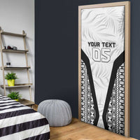 Custom Fiji 2026 Rugby Door Cover Fijian Tapa Pattern LT05 - Polynesian Pride