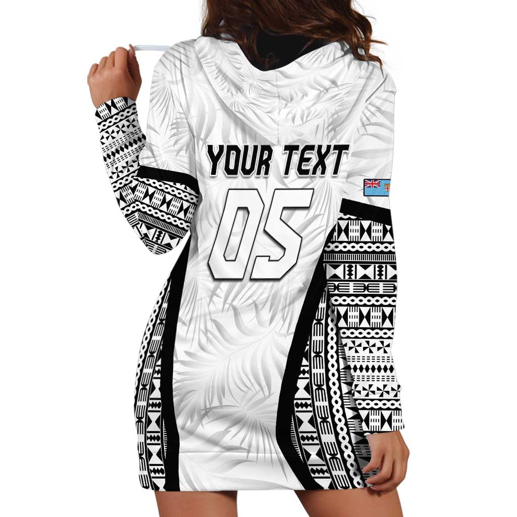 Custom Fiji 2026 Rugby Hoodie Dress Fijian Tapa Pattern LT05 - Polynesian Pride