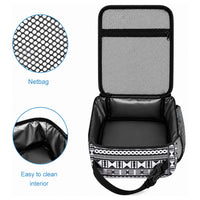 Custom Fiji 2026 Rugby Lunch Bag Fijian Tapa Pattern